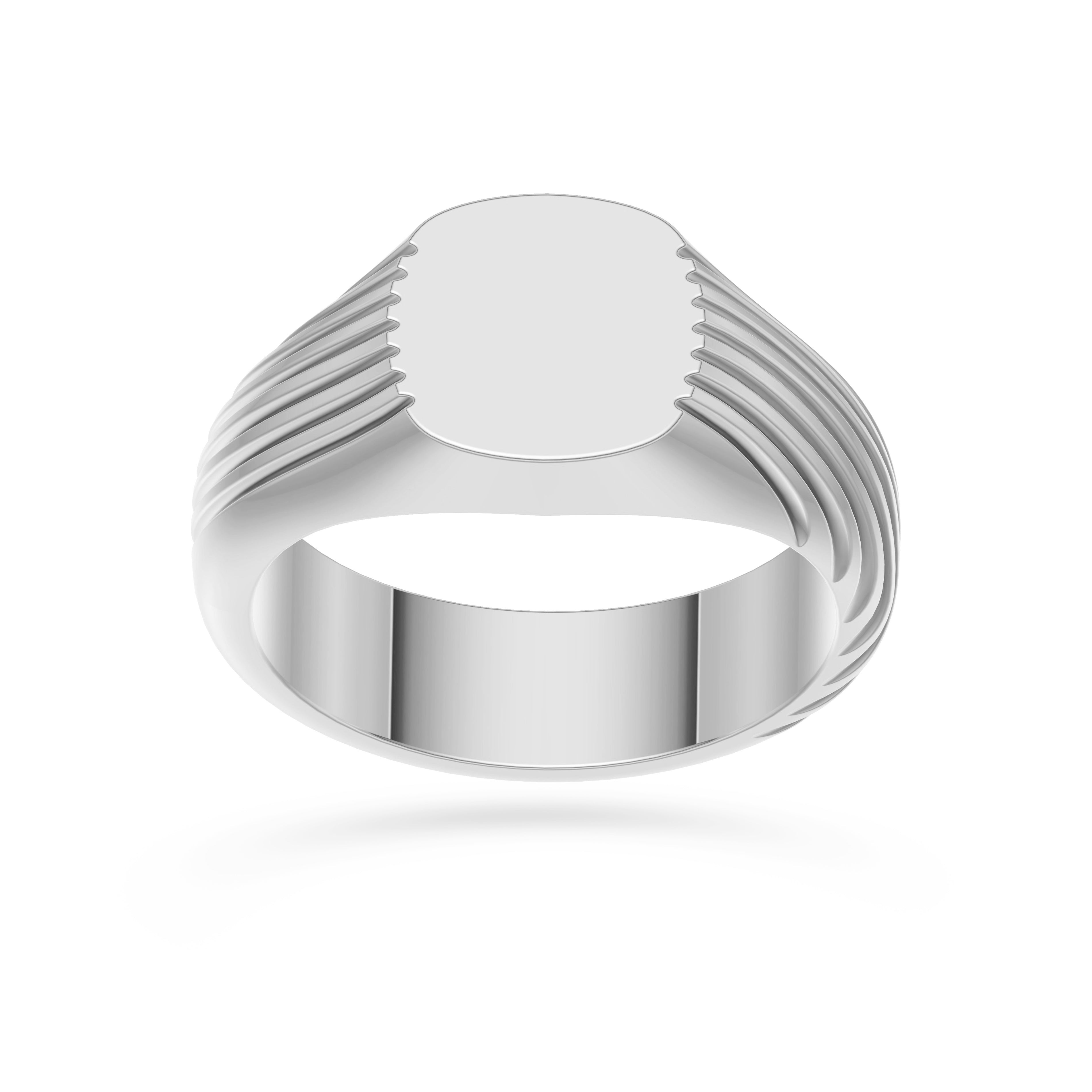 Signet Ridge Ring in Sterling Silver