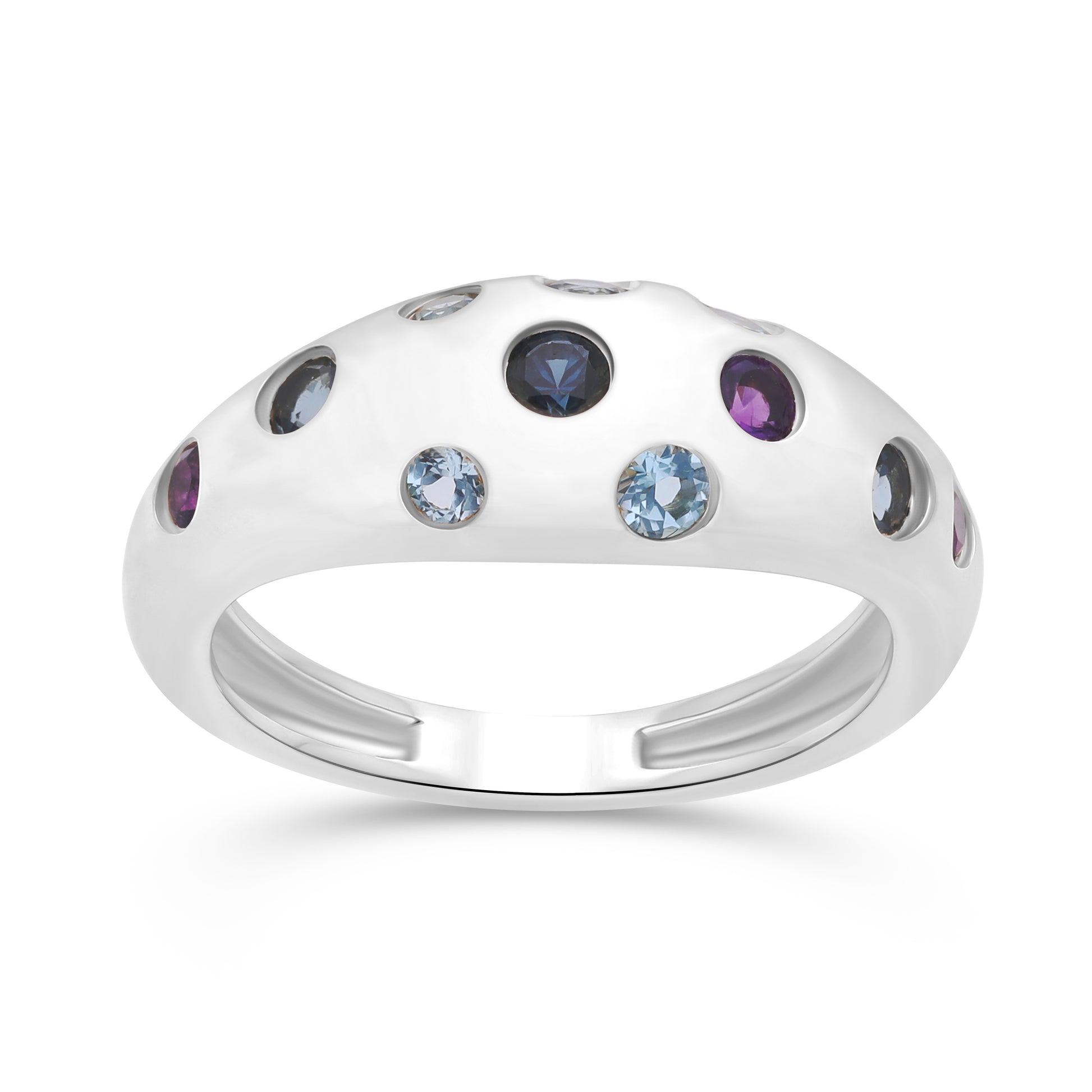 Lagoon Bubble Ring Ring In 14K Gold