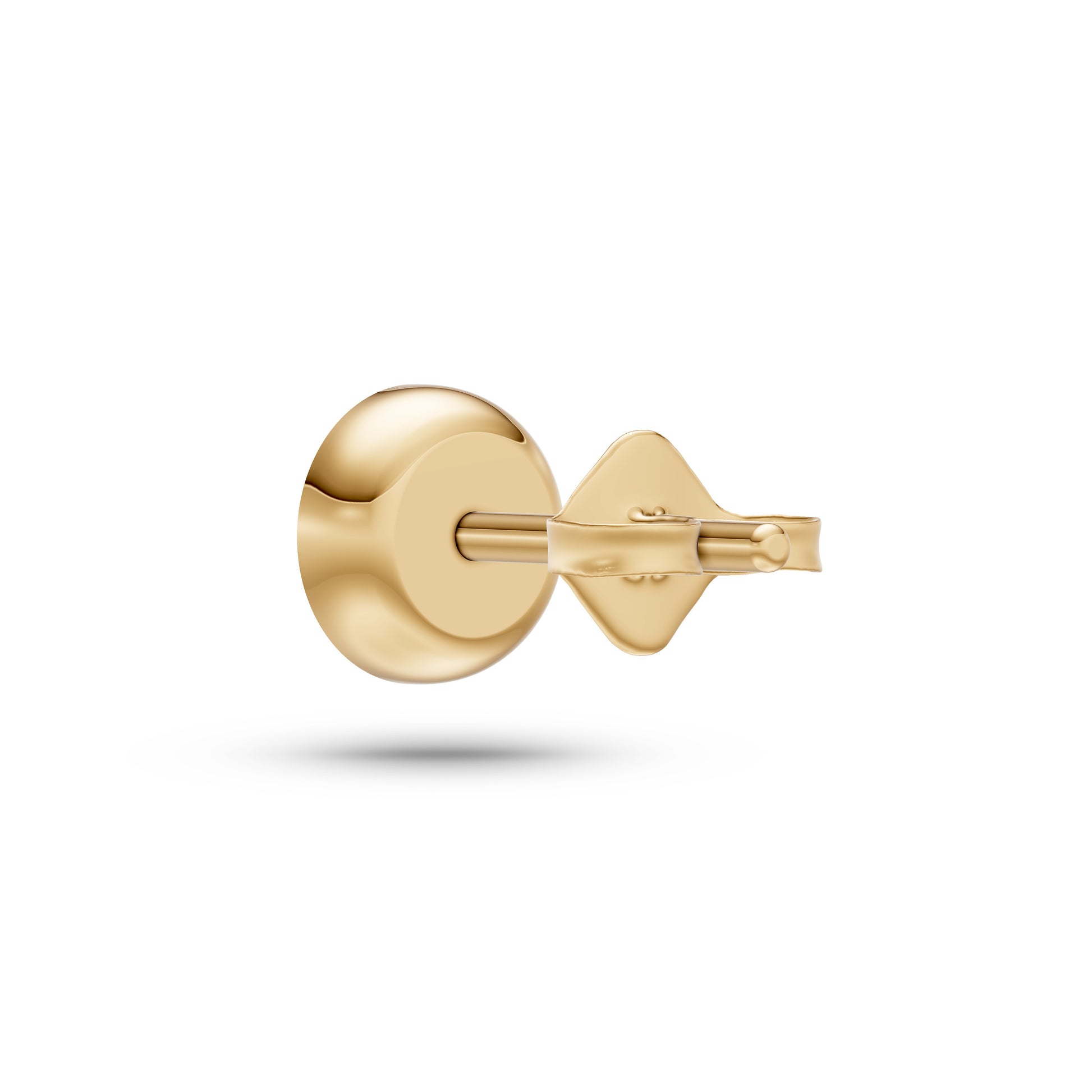 Classic Diamond and Pearl Stud Earrings In 14K Gold
