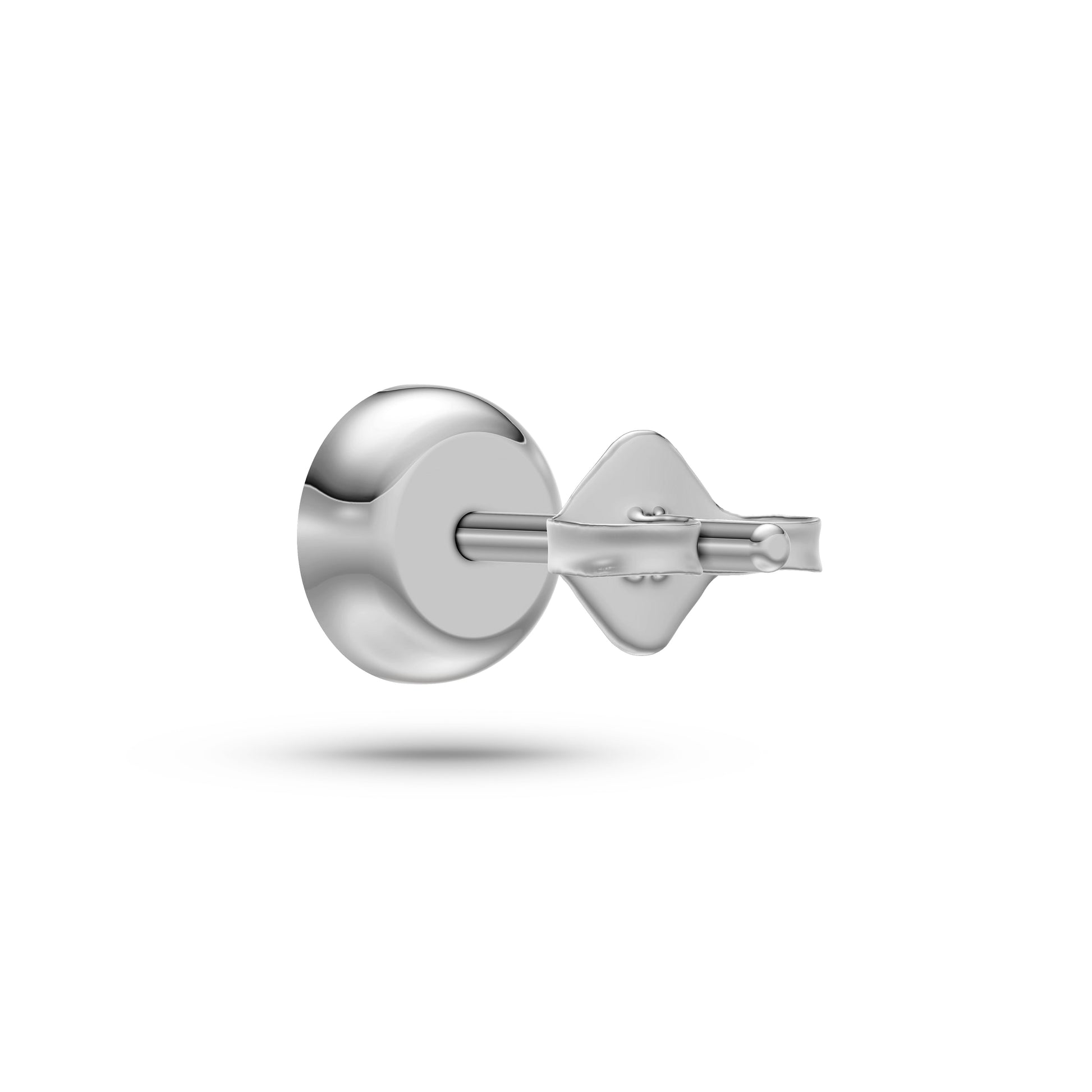 Classic Diamond and Pearl Stud Earrings In 14K Gold
