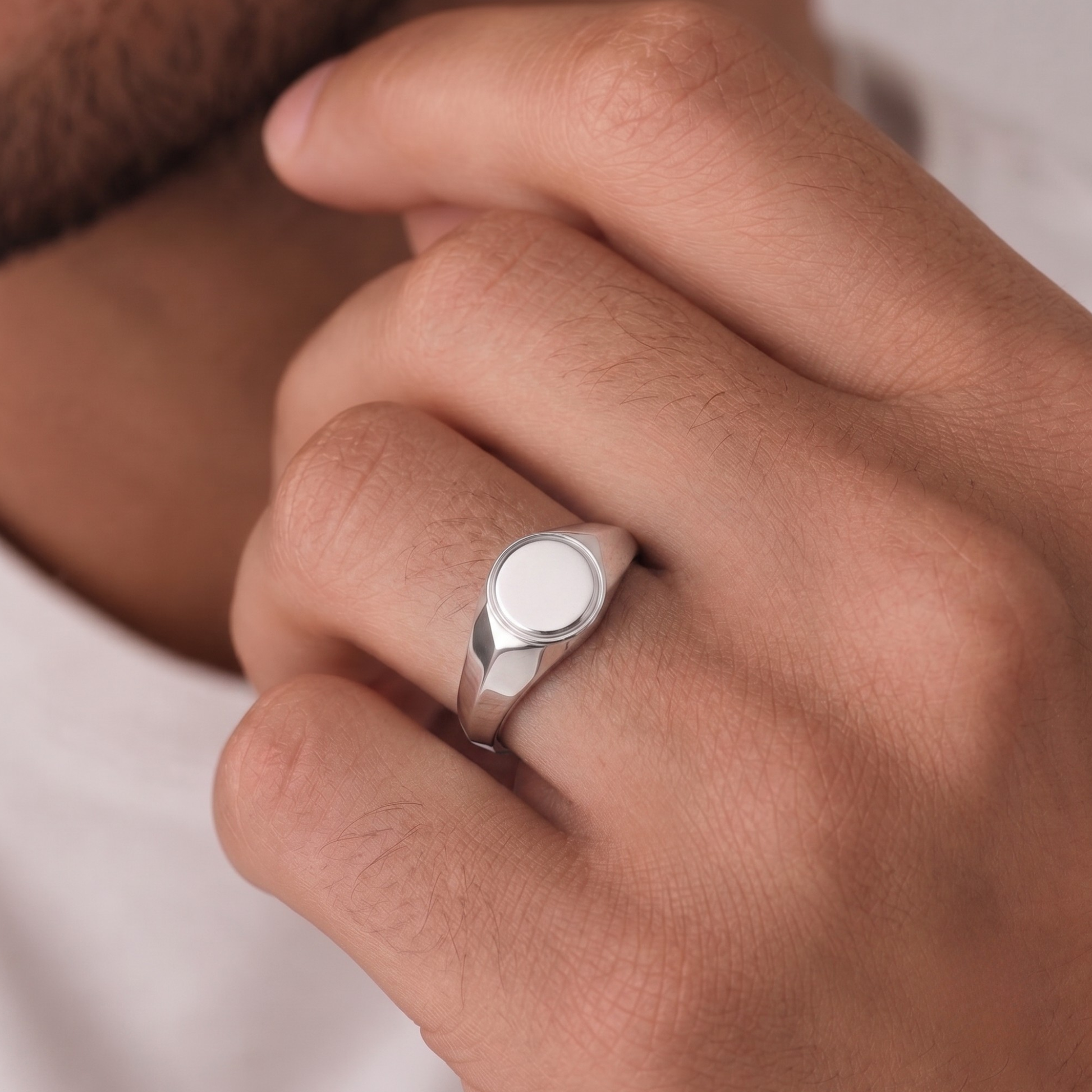 Signet Ring in Sterling Silver