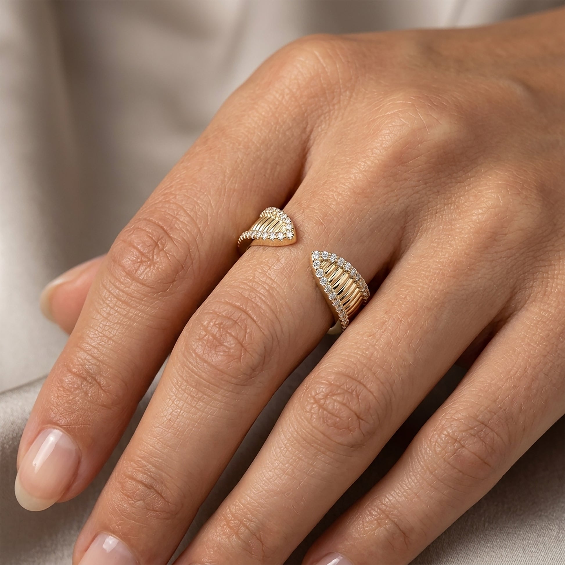 Vintage Diamond Ring in 14K Gold