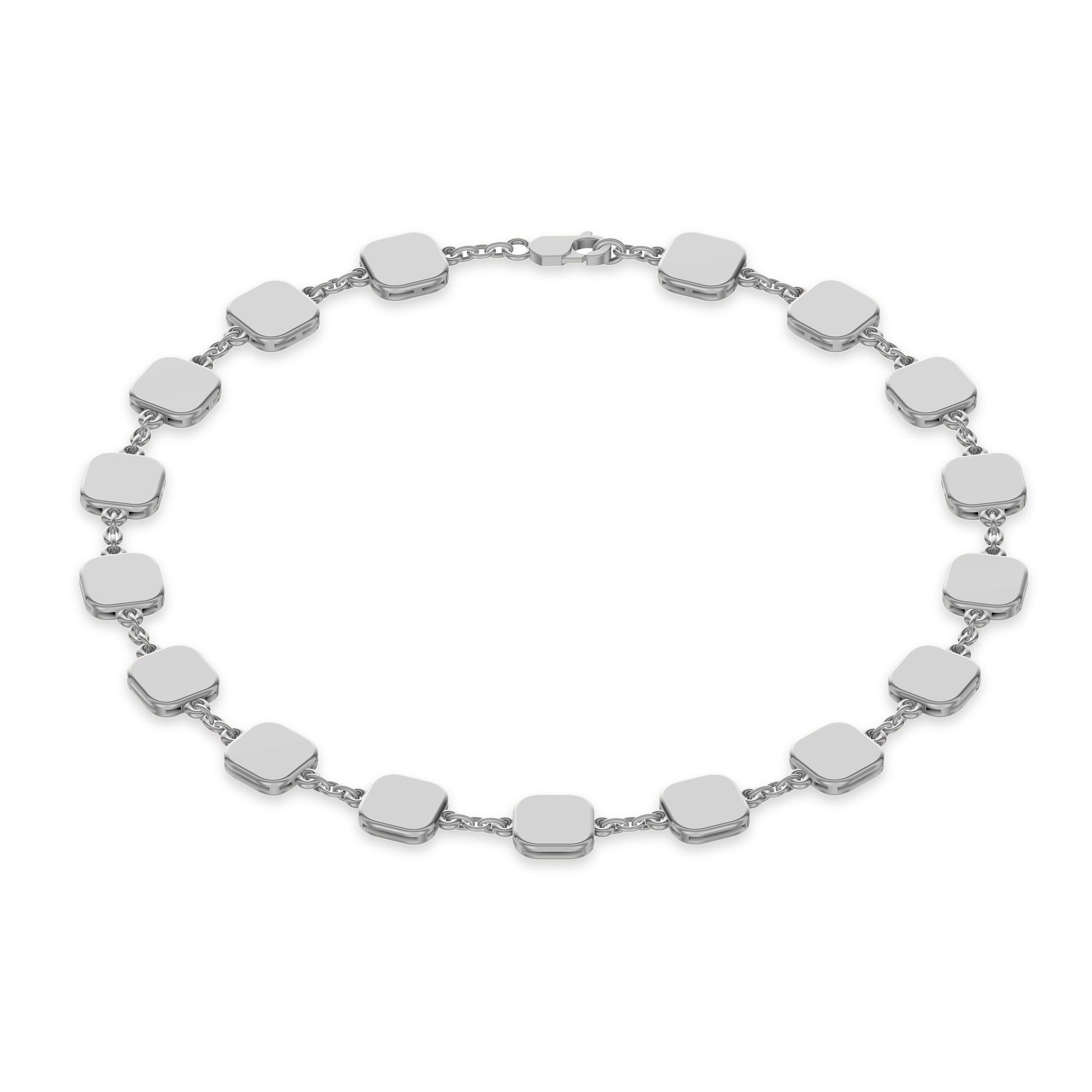 Elegant Chain Style Bracelet in 14K Gold