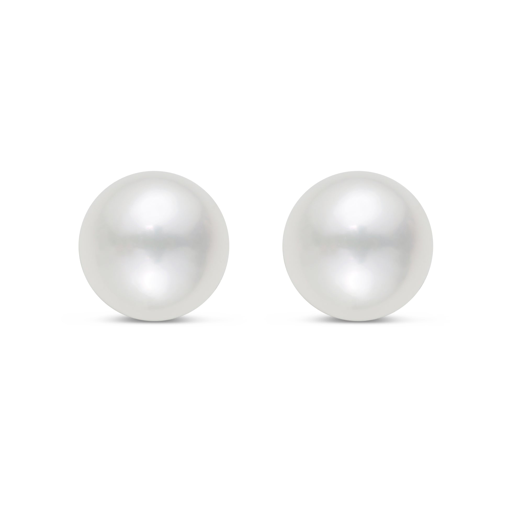 7-7.5mm Freshwater Pearl Stud Earrings In 14K Gold