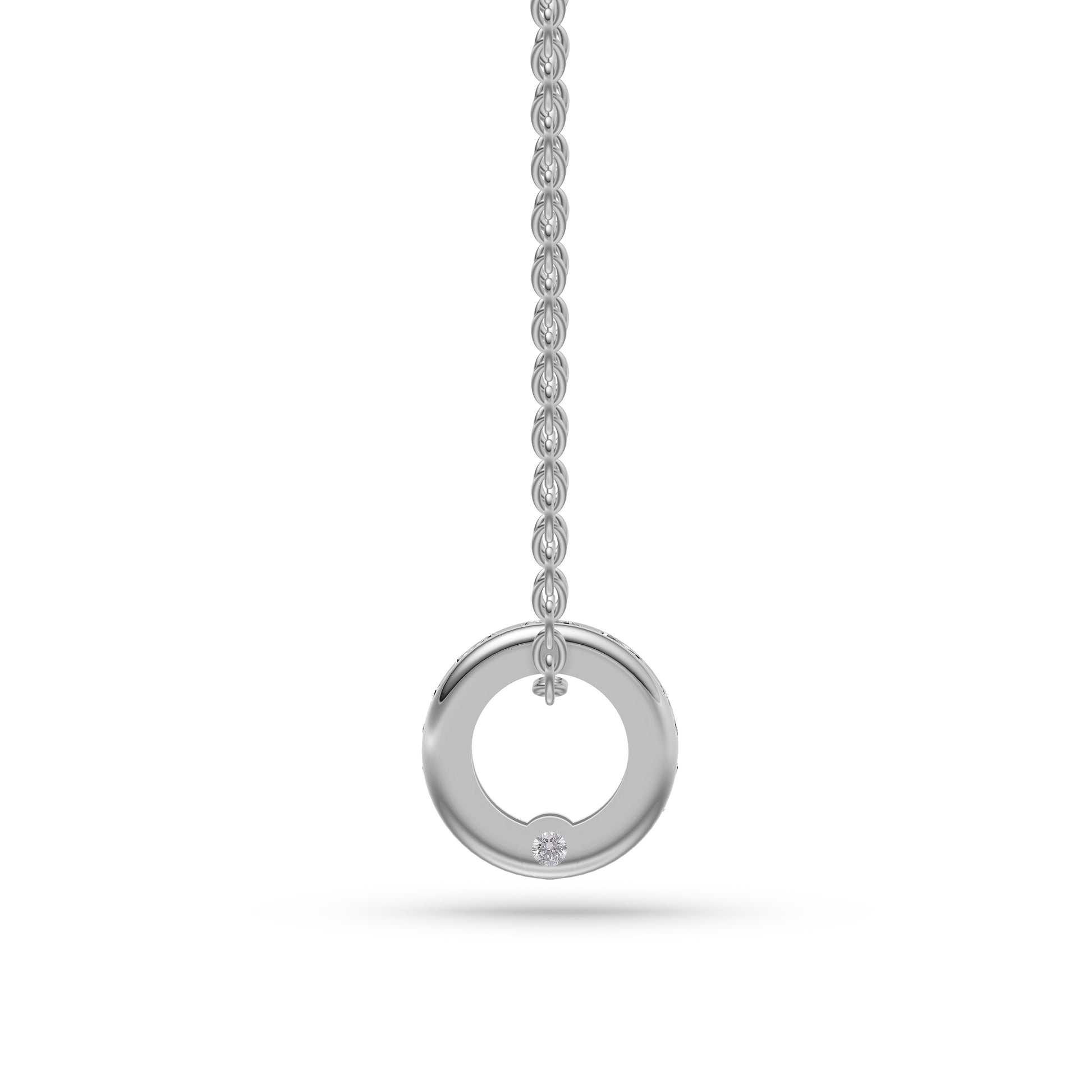 Marquise Diamond Bar Necklace in 14K Gold