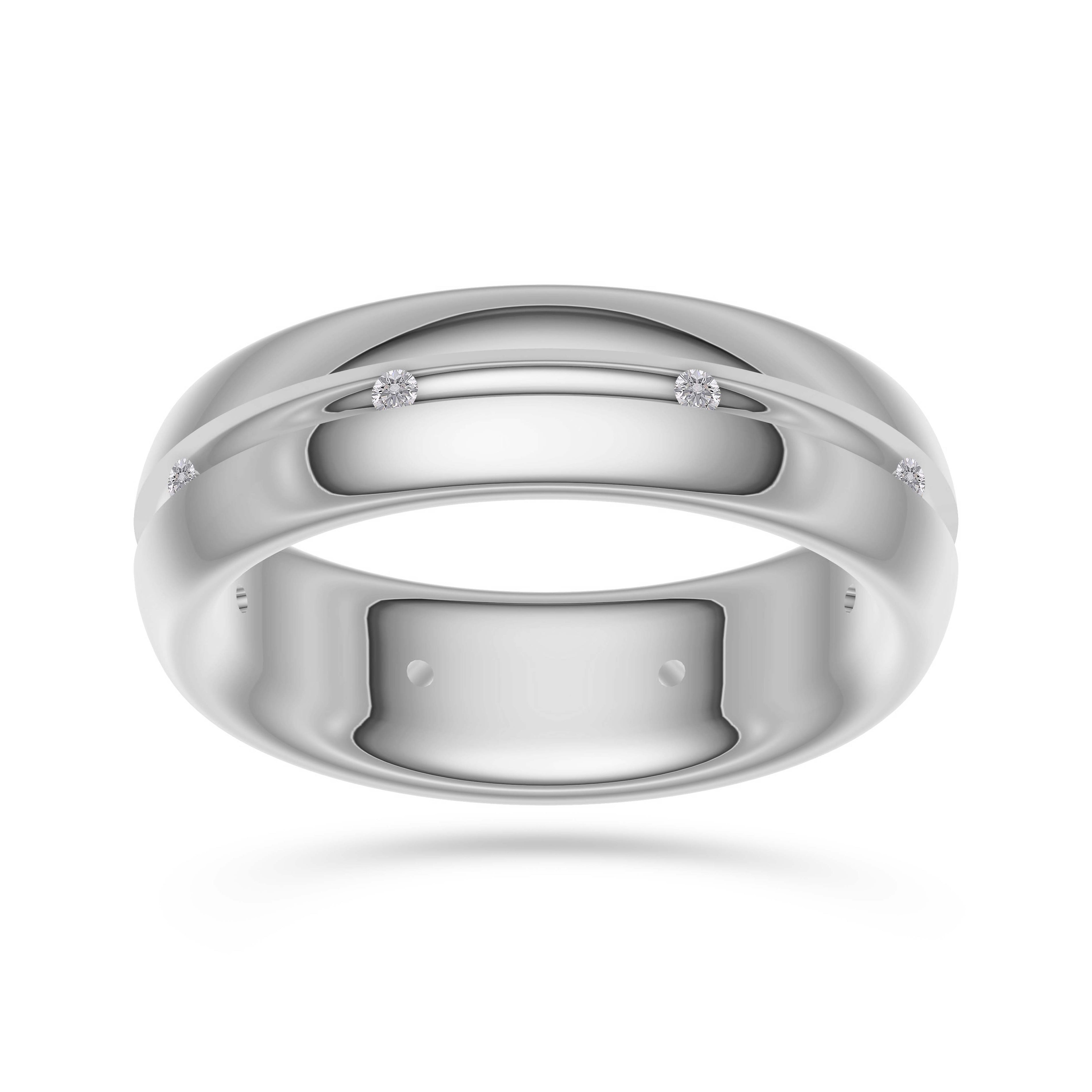 Orion Diamond Studded In Sterling Silver