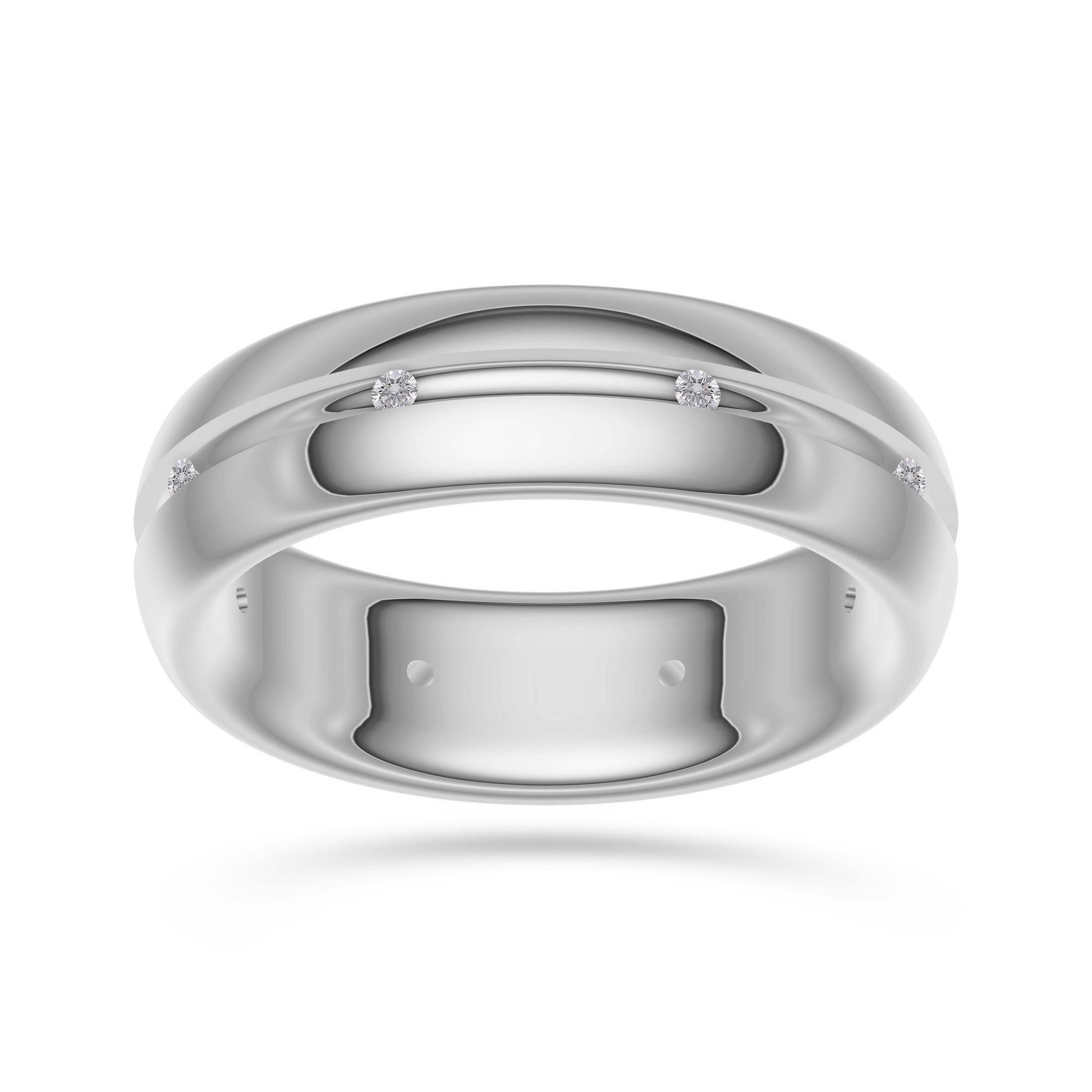 Orion Diamond Studded In Sterling Silver