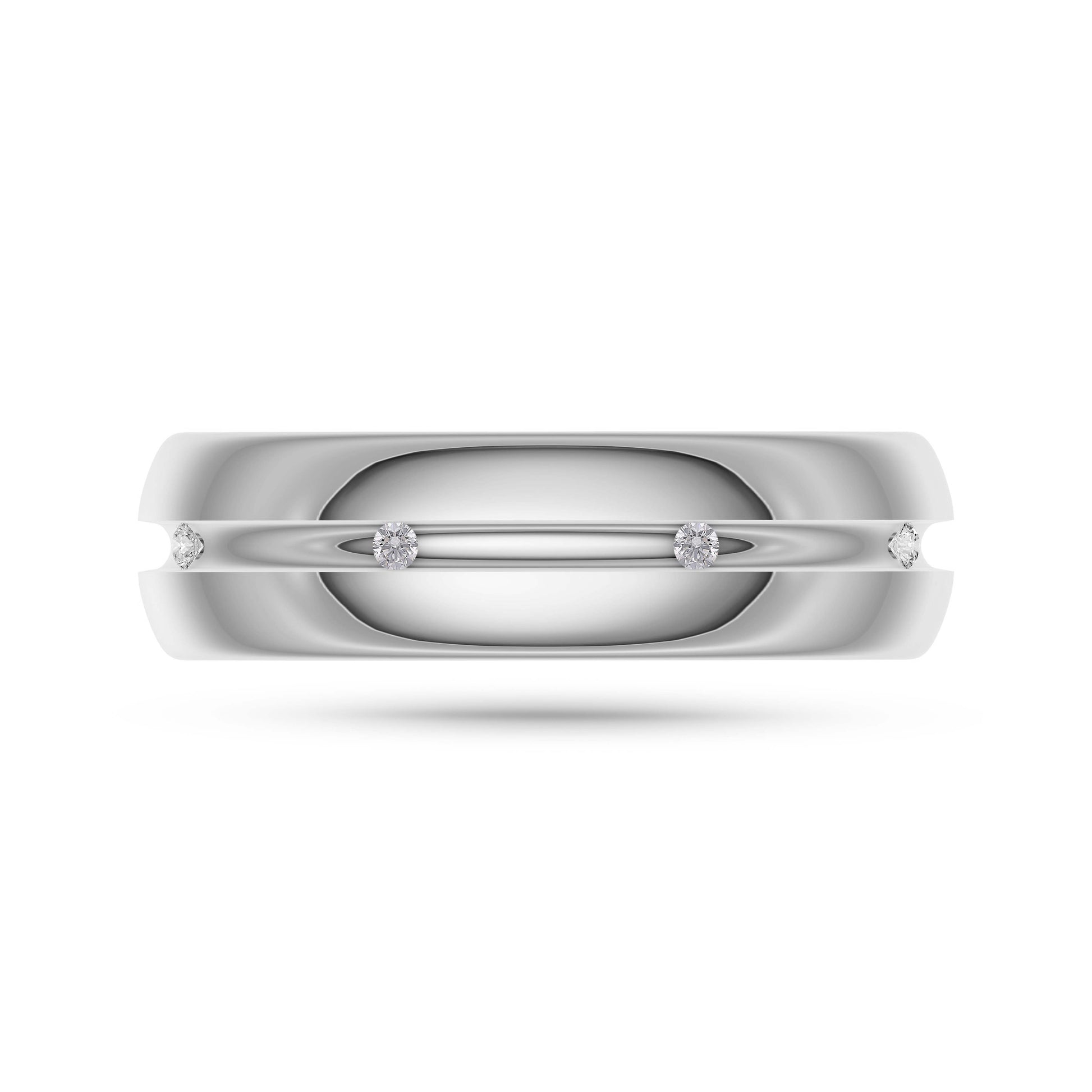 Orion Diamond Studded In Sterling Silver