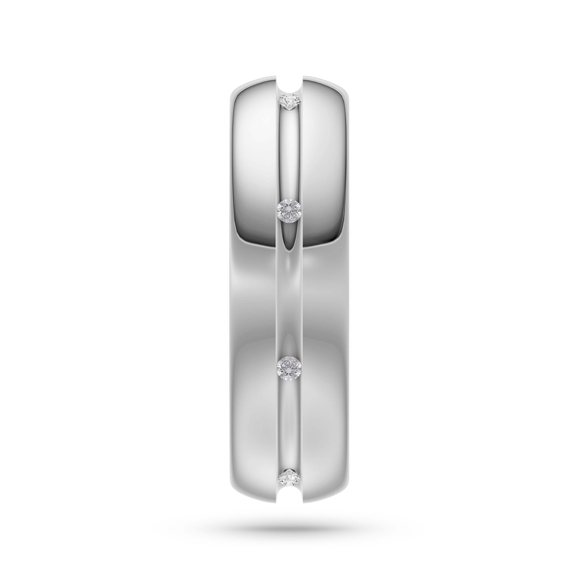 Orion Diamond Studded In Sterling Silver