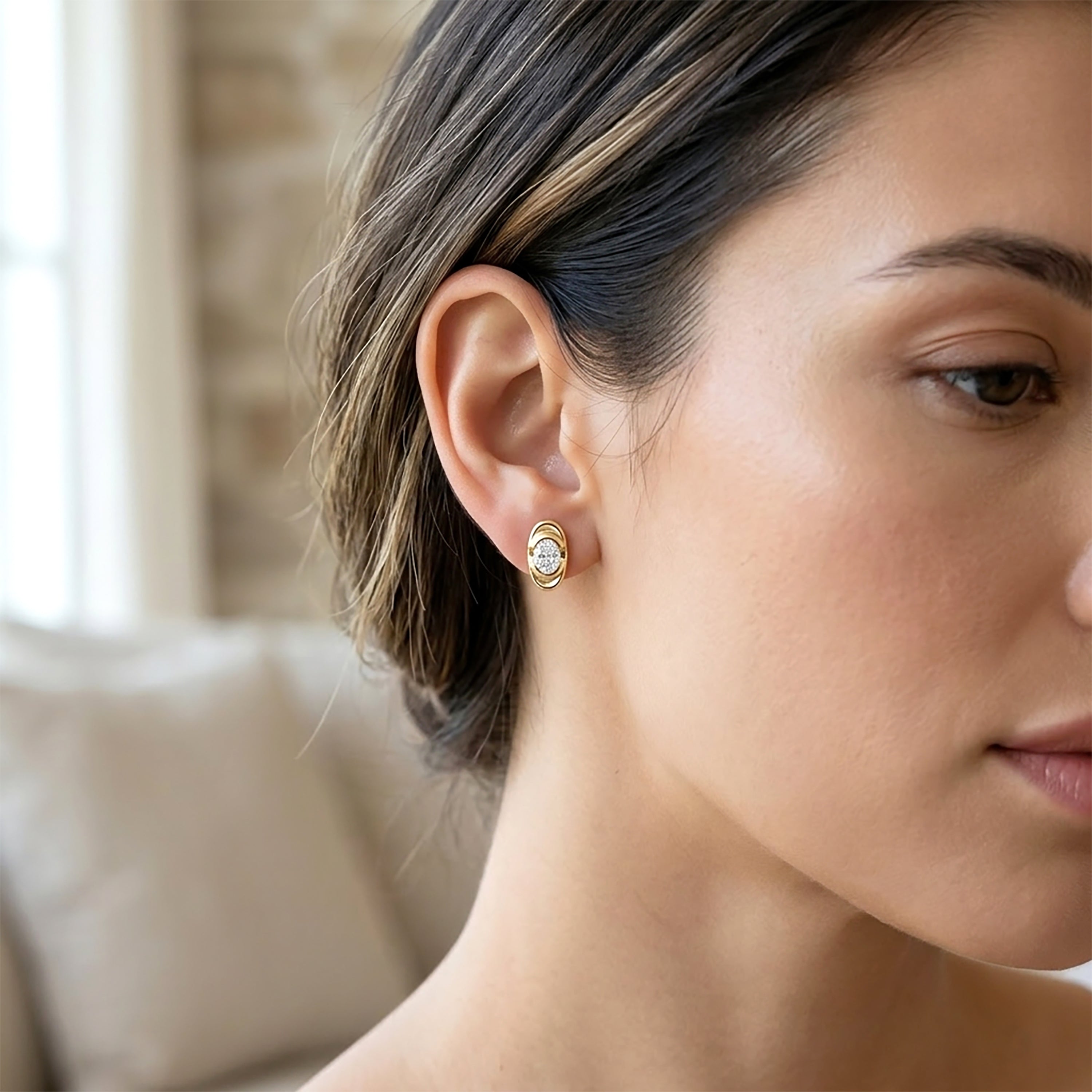 Oval Earrings