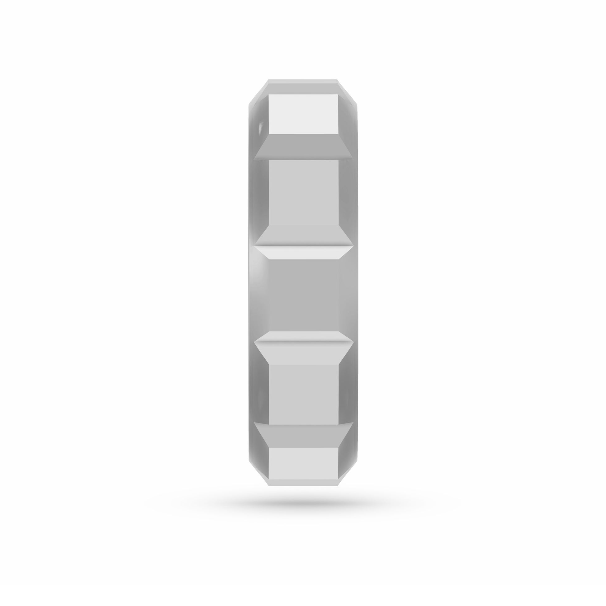 Prism Edge Ring In Sterling Silver