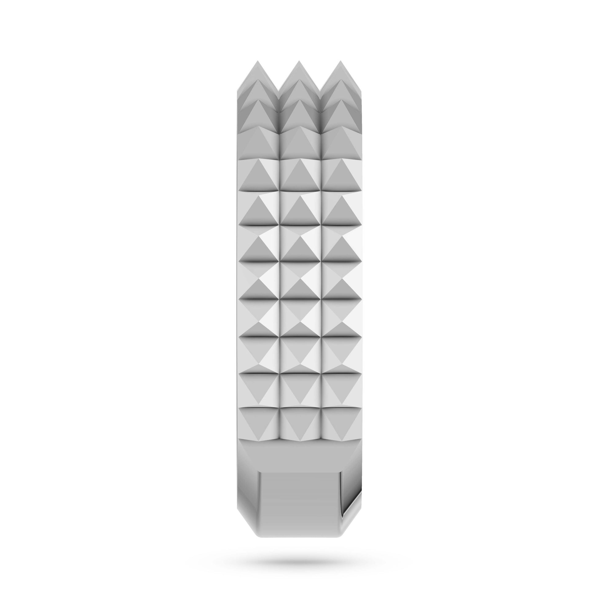 Pyramid Edge Ring in Sterling Silver