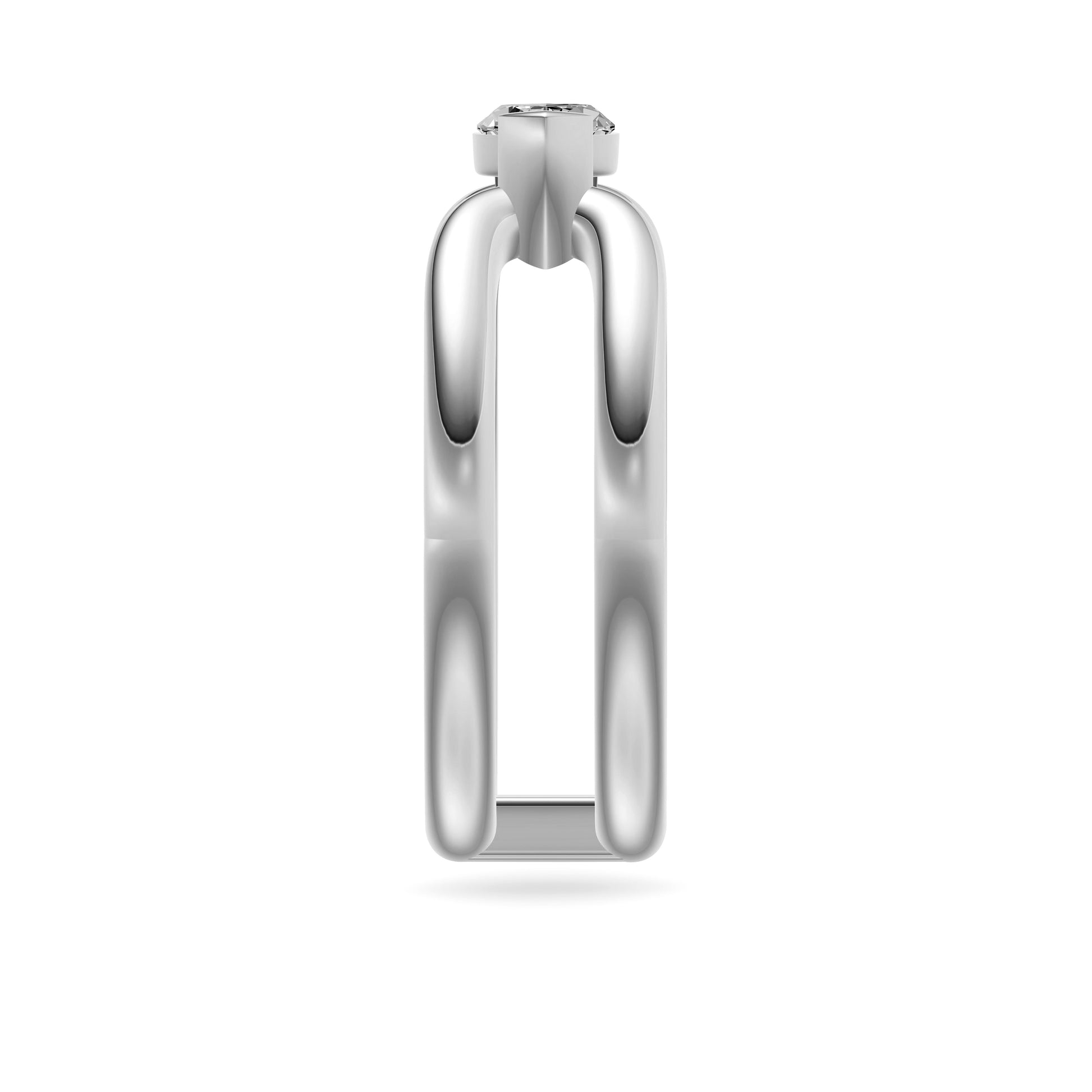 East-West Marquise Diamond Ring in 14K Gold