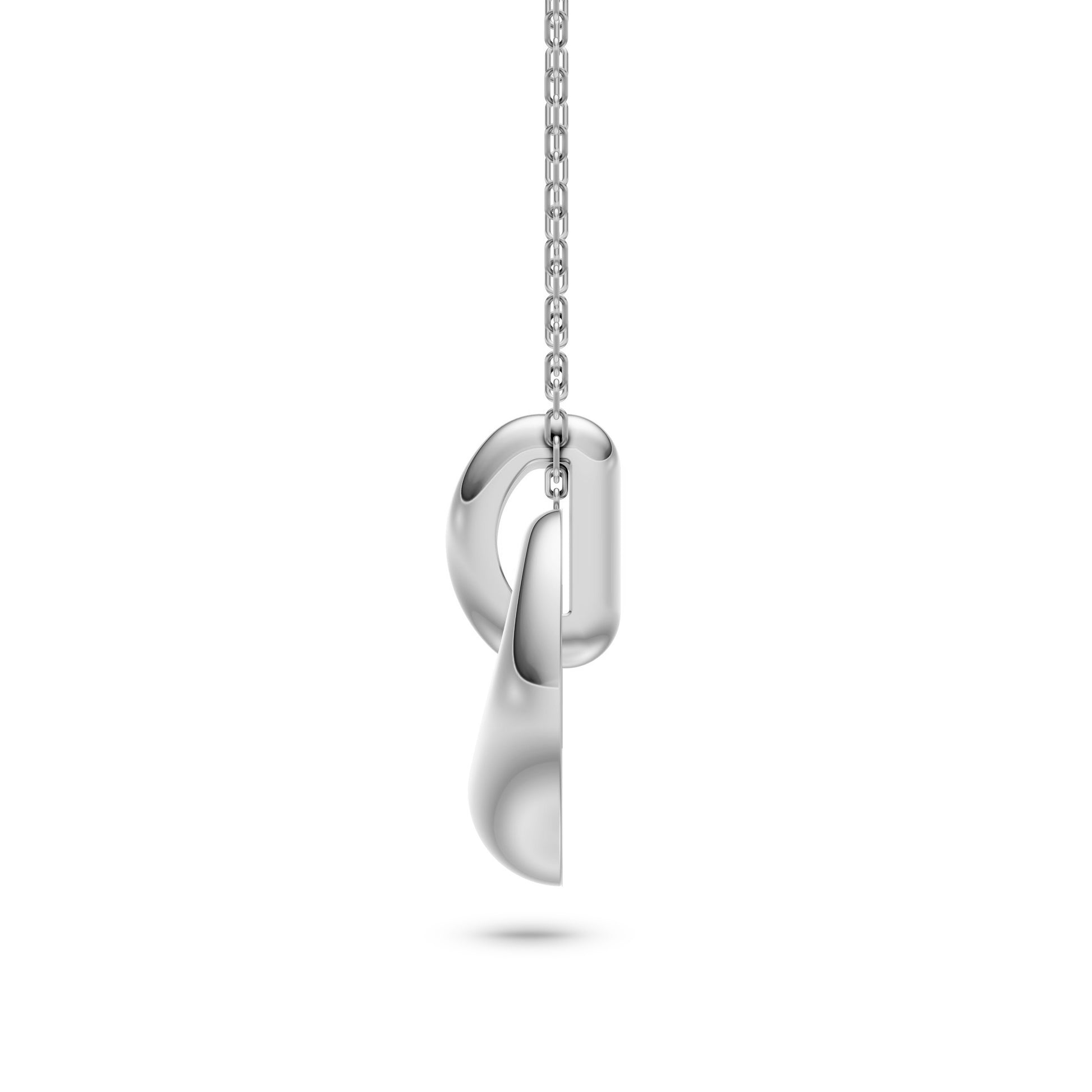 Nature Leaf Pendant in 14K Gold