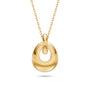 Nature Leaf Pendant in 14K Gold
