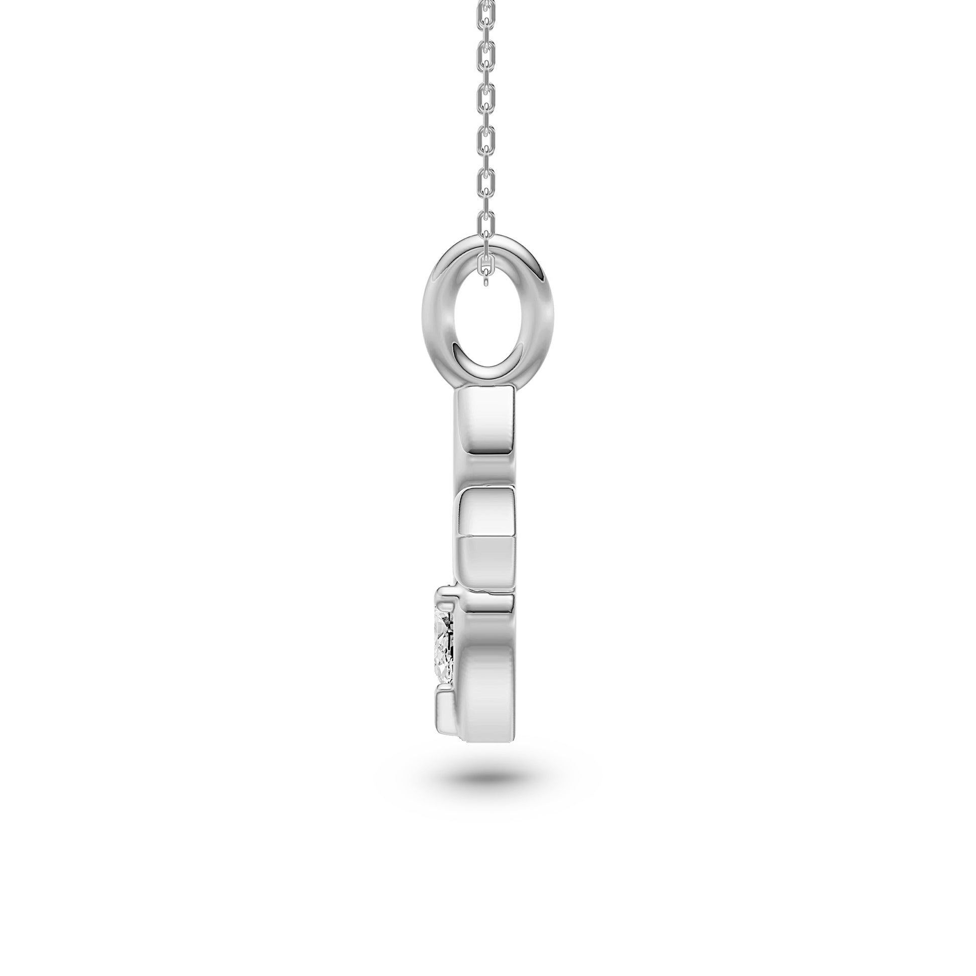 Trillia Diamond Bloom Pendant in 14K Gold