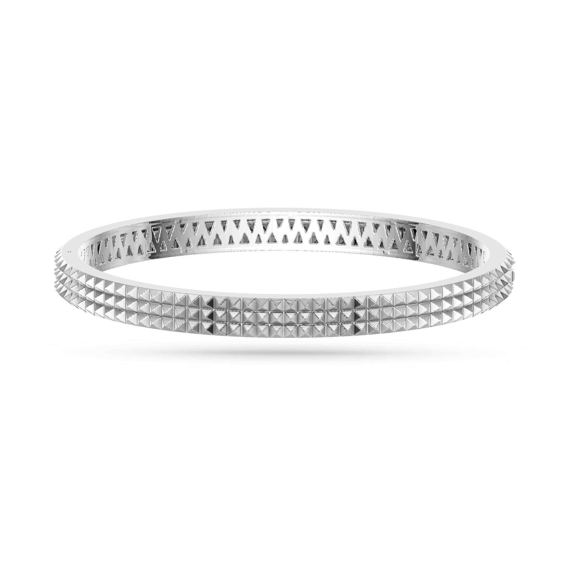 Signature Classic Bangle In Sterling Silver