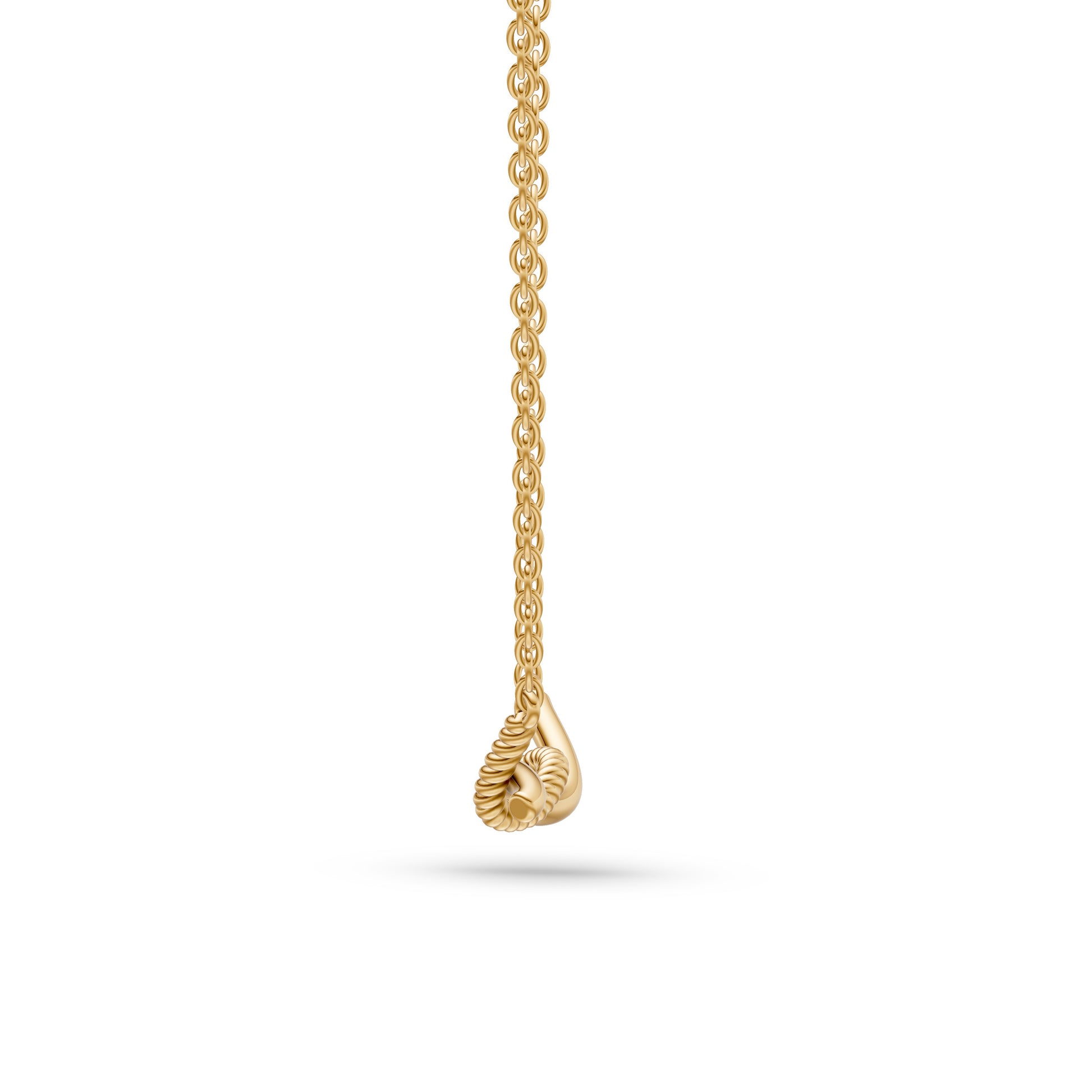 Twisted Vine Necklace in 14K Gold