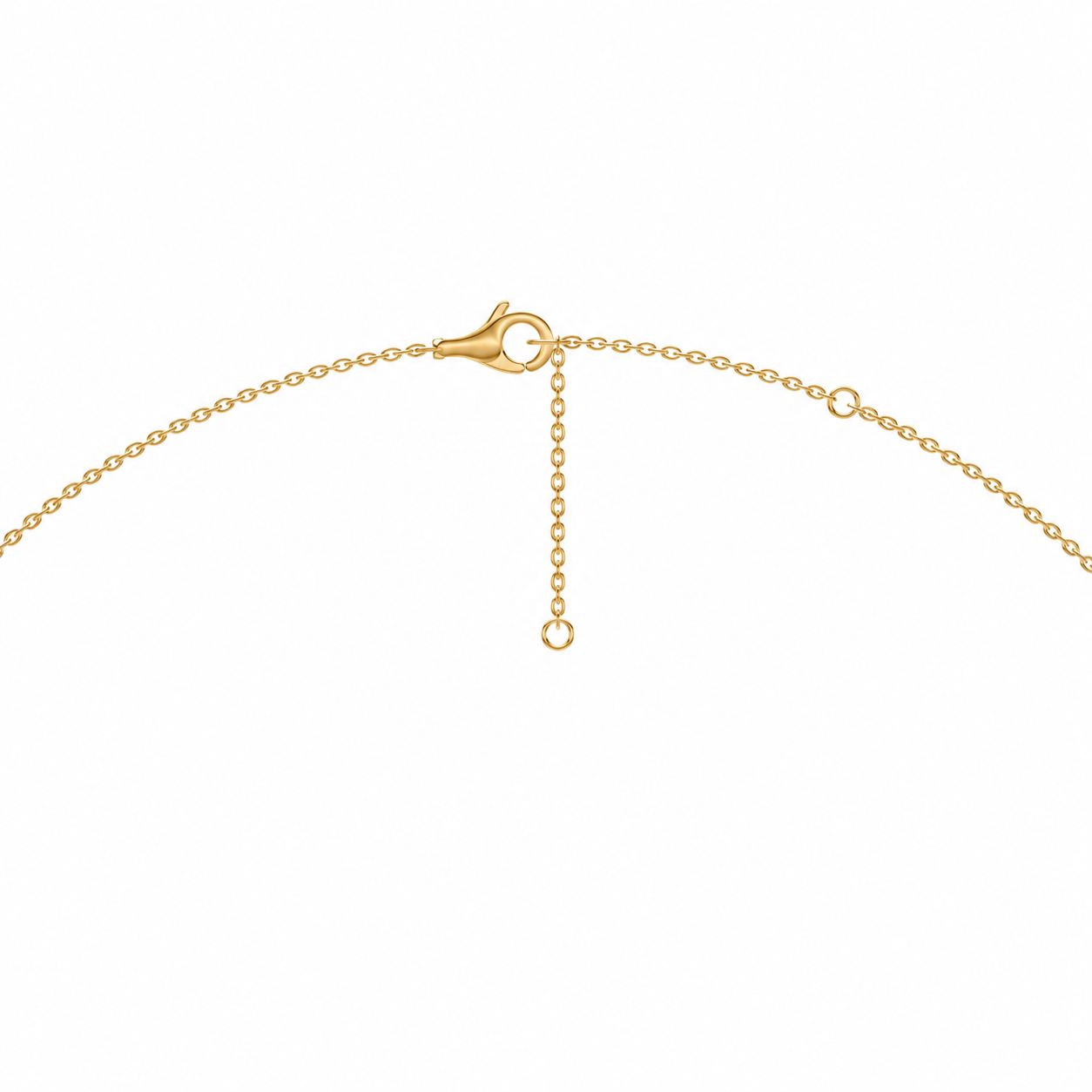 Pavé Diamond Horseshoe In 14K Gold